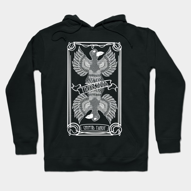 Cryptid Tarot Series: Thunderbird Hoodie by Desdymona